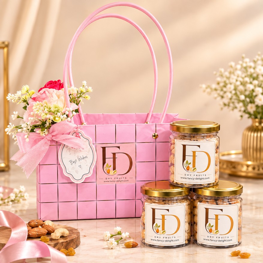 Elegant Fancy Delight floral gift box